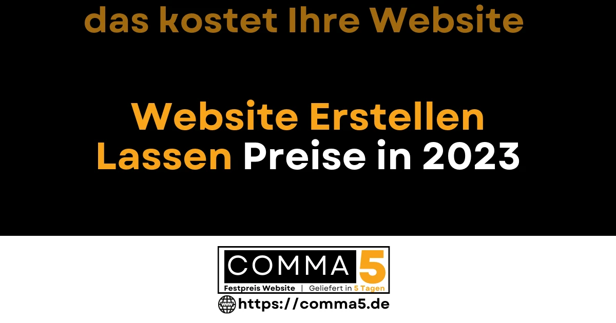 Website Erstellen Lassen Preise - Featured Image